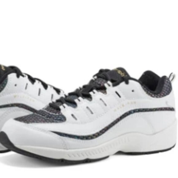 Easy Spirit/Romy Walking Shoe/White/Rainbow Mesh/Size 6.5M - Picture 8 of 16